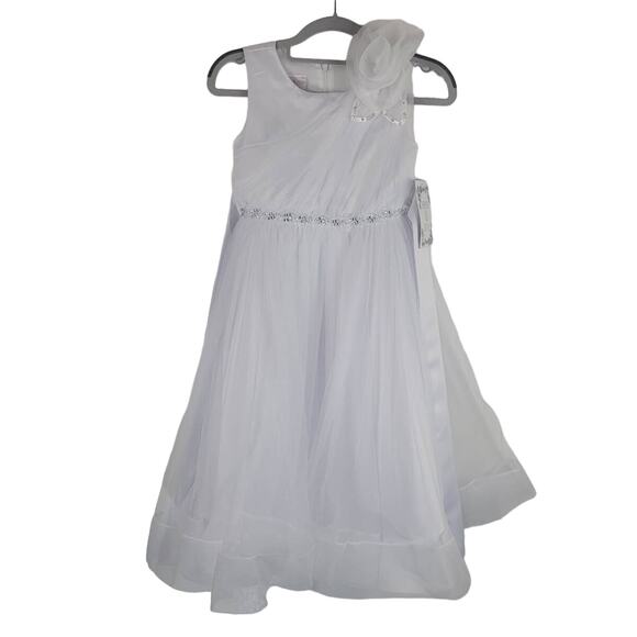 Iris and Ivy Girls Flower Girls Wedding Event First Communion Dress 8 NWT - Picture 1 of 6